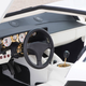 Illustration for article titled I Am Morally Offended By This Gold-Plated Lamborghini Countach Interior